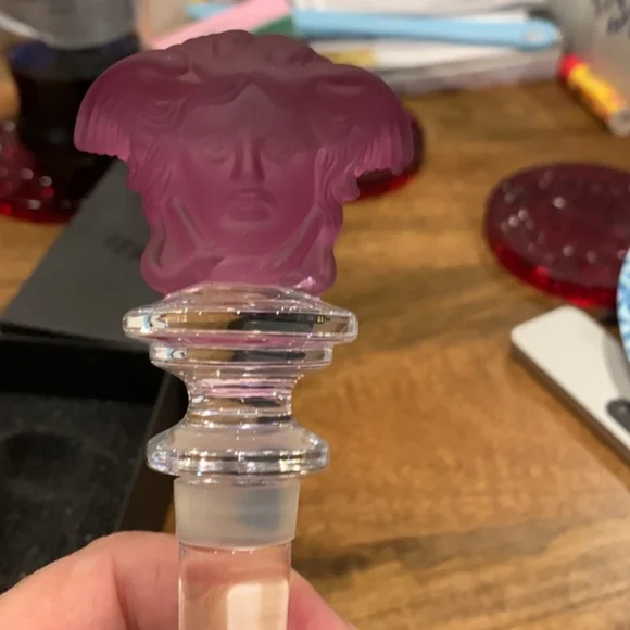 Versace Amethyst crystal wine stopper - Picture 2 of 4